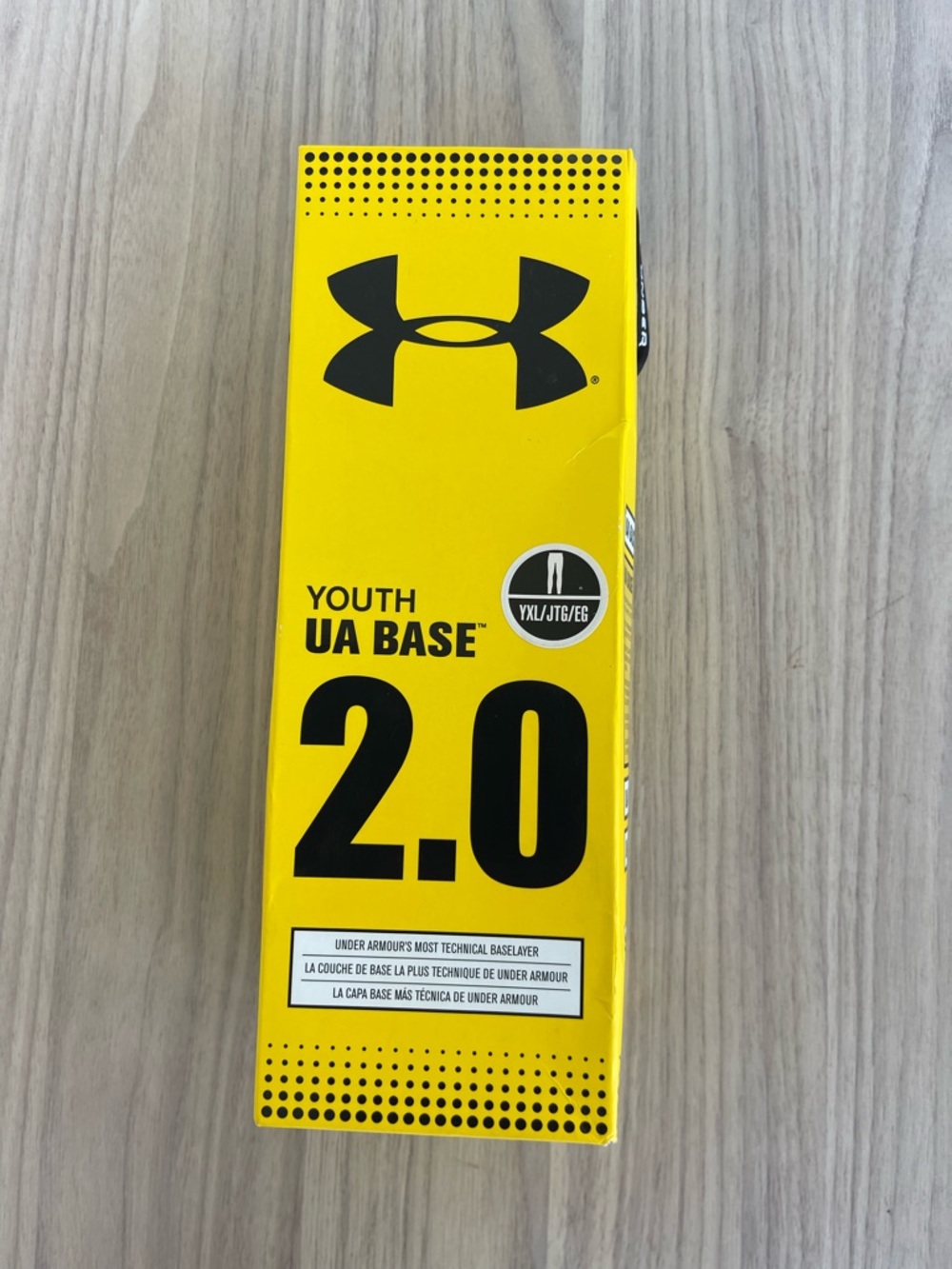 Under Armour Kids Black ColdGear Base Leggings unisex